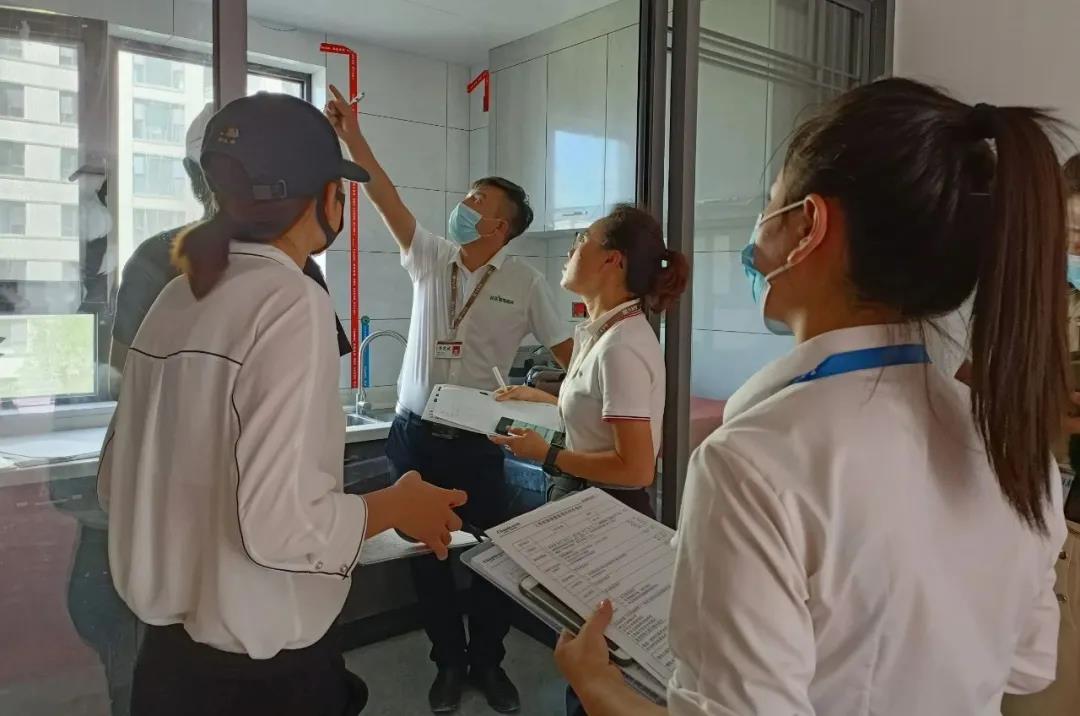 昌禾裝飾【中海悅府】工地聯(lián)檢丨鏡頭紀實，讓每個工地都禁得住考驗！