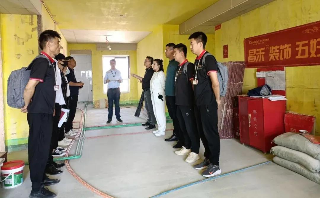 昌禾裝飾【鳳凰華府】工地聯(lián)檢丨鏡頭紀實，讓每個工地都禁得住考驗！