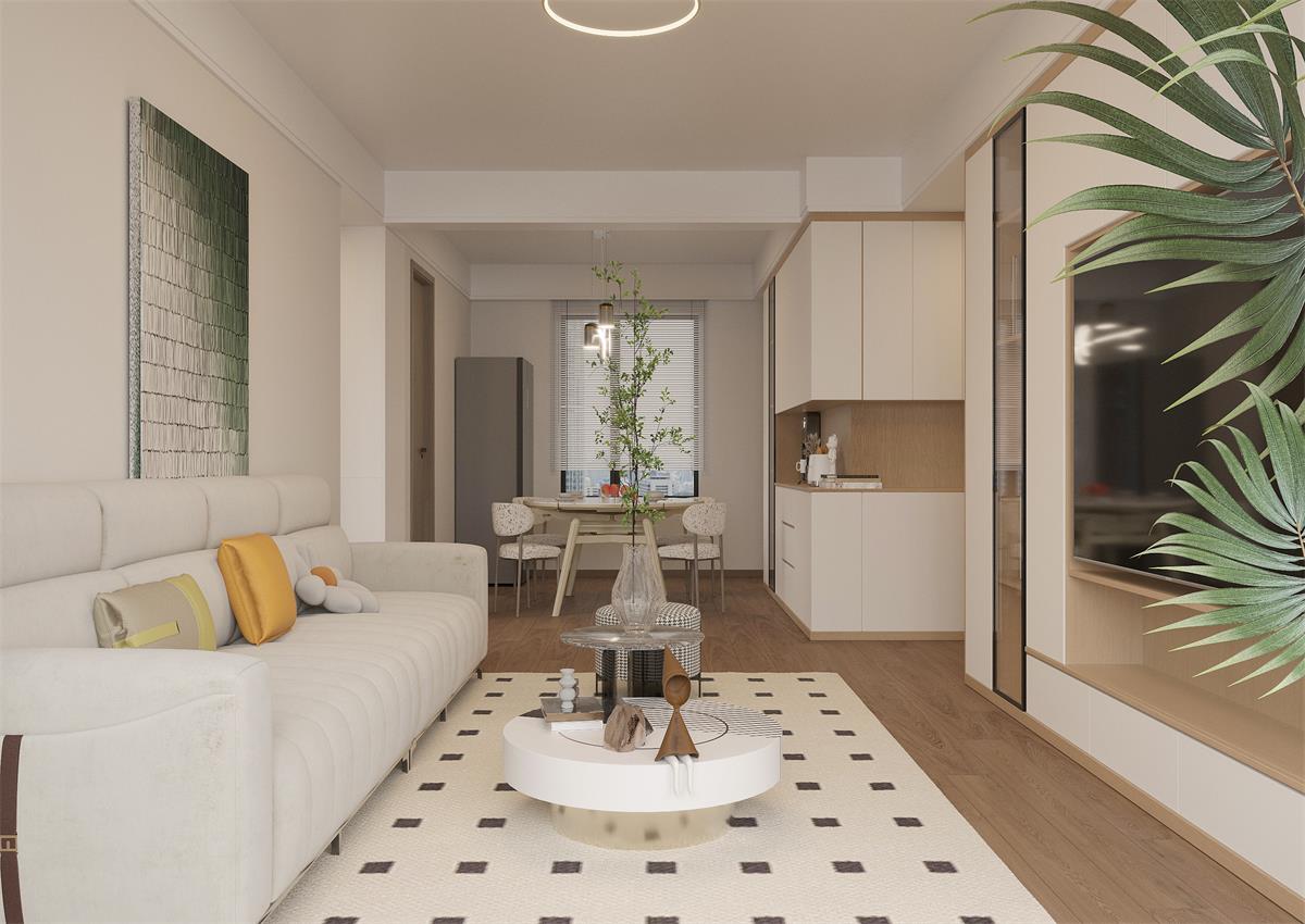 中房西悅府 | 簡(jiǎn)約不失高級(jí)，127㎡原木奶油風(fēng)滿是松弛感！