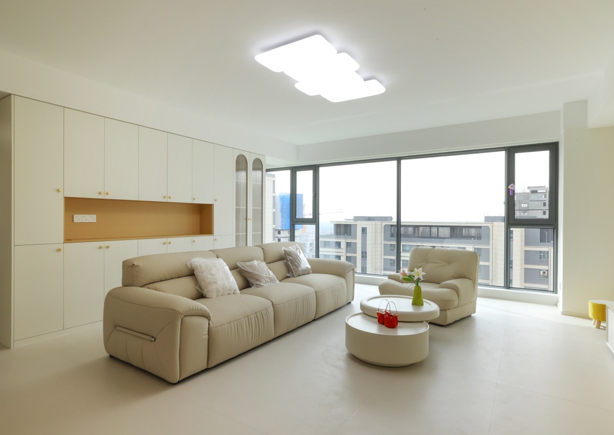 實景 | 萬錦公館143㎡奶油風，藏進角落里的寫意自然，讓焦慮瞬間清零！