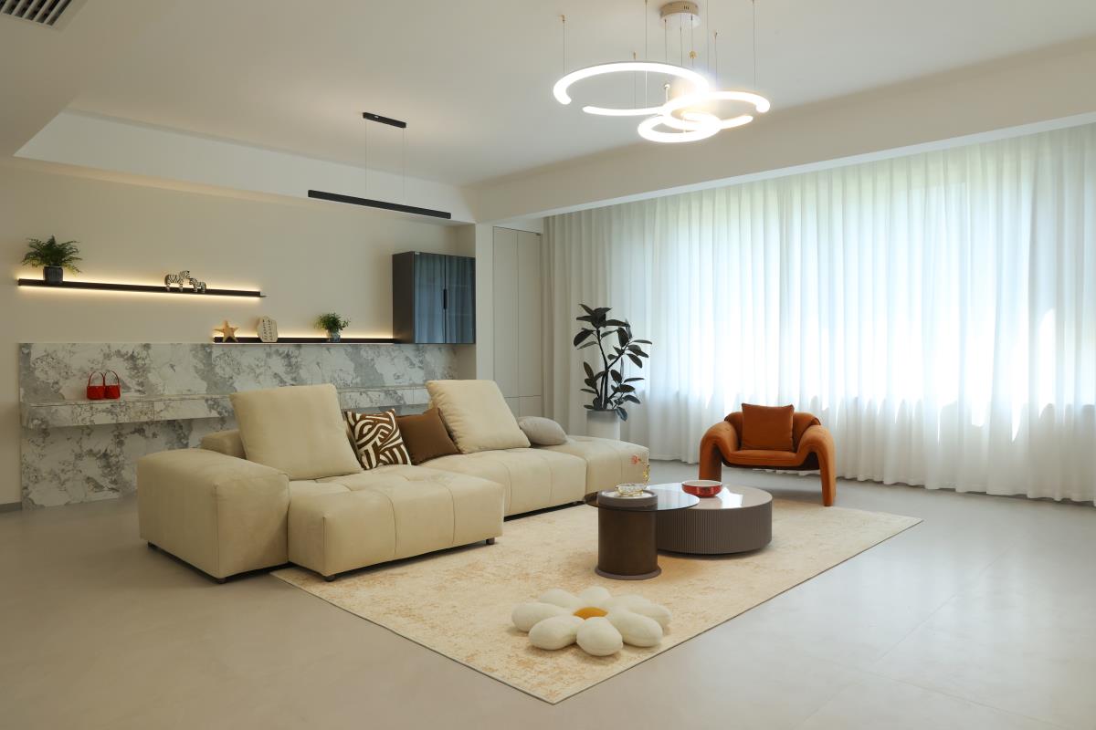 實景 | 這屆年輕人究竟有多會??？131㎡現(xiàn)代風(fēng)婚房，審美+功能雙雙在線！