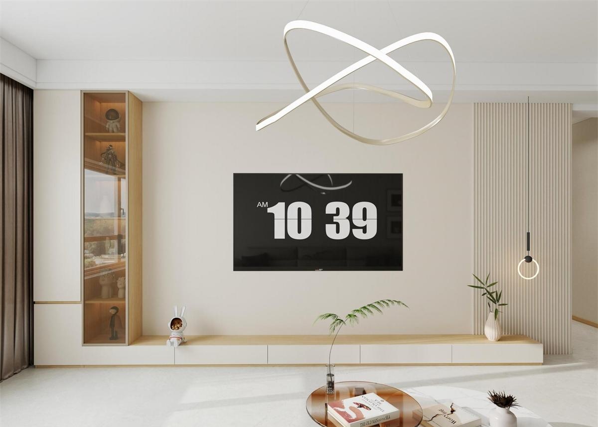 魯銀瀧璽126㎡ | 溫柔感溢出屏幕！『簡約+奶油』看一百遍也不膩