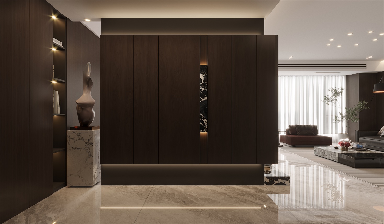 中海海樾133㎡ | 意式極簡風(fēng)又殺回來了！這高級感我真拒絕不了~