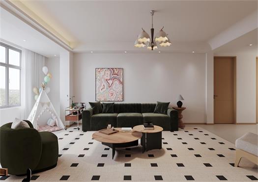 湖畔嘉苑 | 139㎡輕復(fù)古之家，不盲目跟風(fēng)，做生活的主角