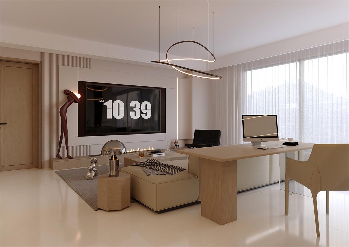 民生北府143㎡ | 奶白+原木打造的極簡(jiǎn)主義家，不是豪宅但很好宅~