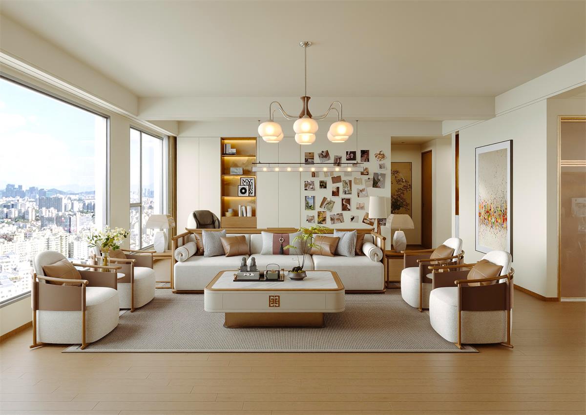 閱麓和院147㎡ | 三線小城的宋式美學(xué)家，有種「柳暗花明」 的松弛寫意