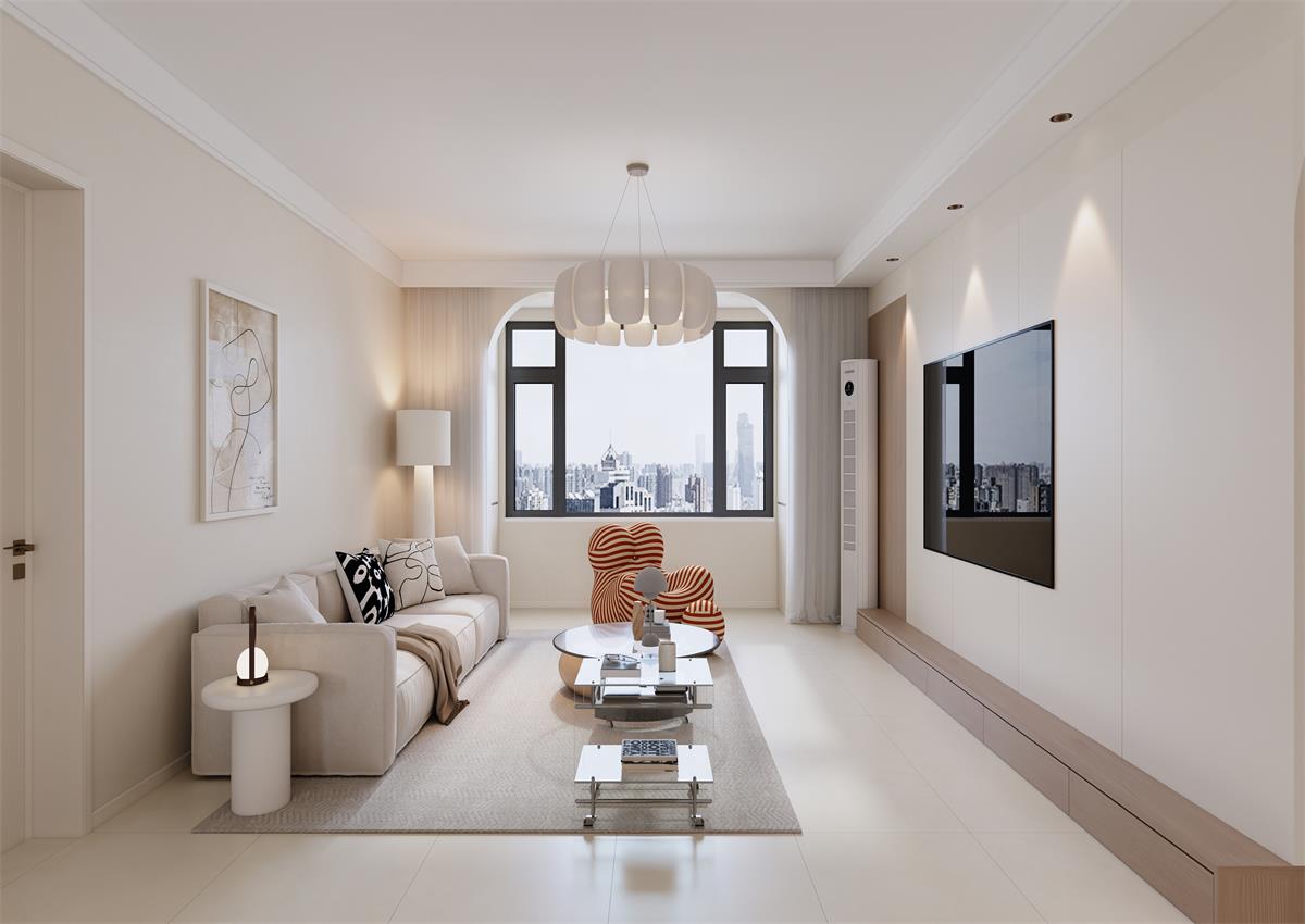 悅海·天潤府153㎡ | 自帶溫柔濾鏡！奶油風(fēng)的家簡直是「松弛感」頂流！