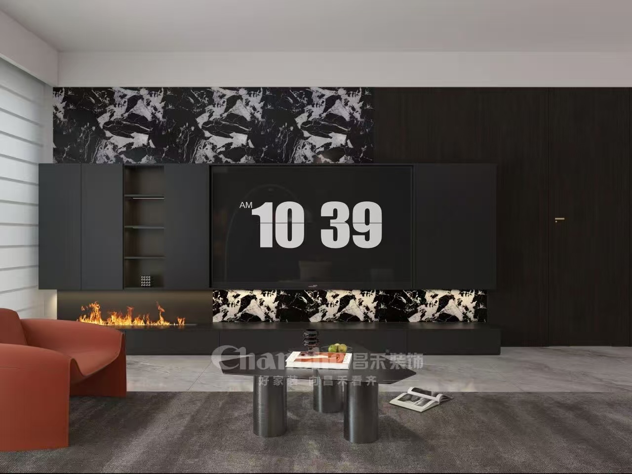 萬科錦曜129㎡ | 當(dāng)初全家都反對(duì)的黑色系極簡(jiǎn)風(fēng)，幸好我堅(jiān)持到底！