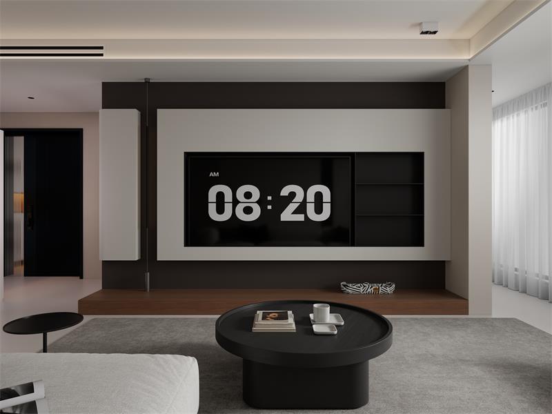 北郡府136㎡ | 不跟風(fēng)、不網(wǎng)紅，這個(gè)高智感的意式極簡(jiǎn)家，百看不厭！