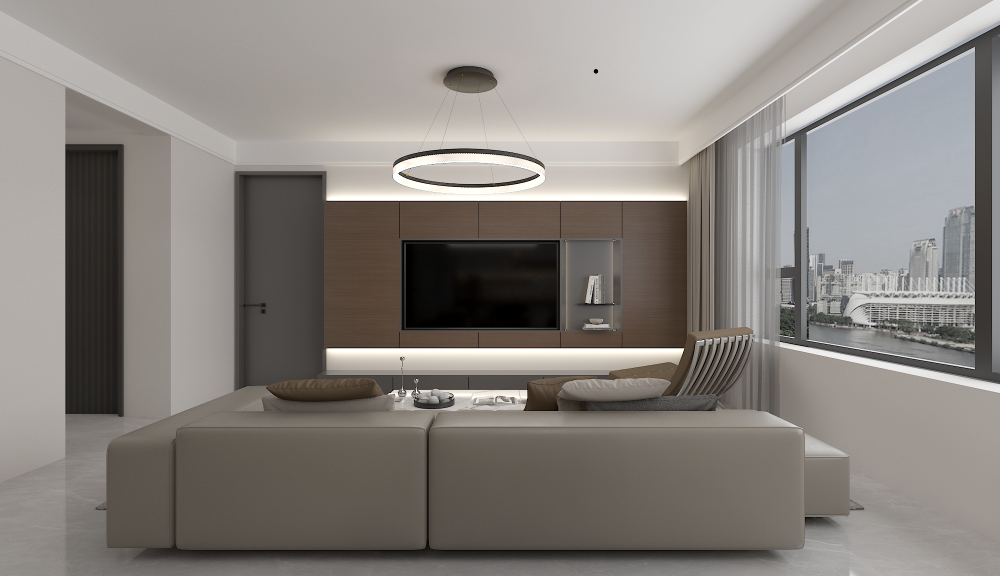 金宇鳳語庭105㎡ | 花小錢辦大事！小戶型+簡約黑白灰著實(shí)驚艷