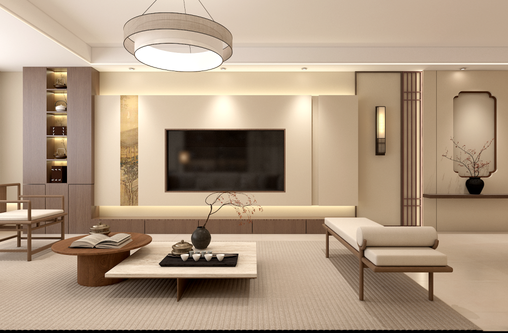 湖光印136㎡ | 宋式美學的含金量還在上升！直接拿下一家老小