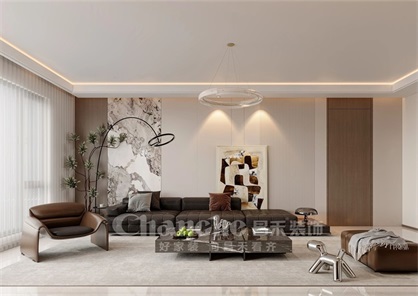 閱云庭118㎡ | 現(xiàn)代主義+低飽和色調的家，舒適耐看還不過時！