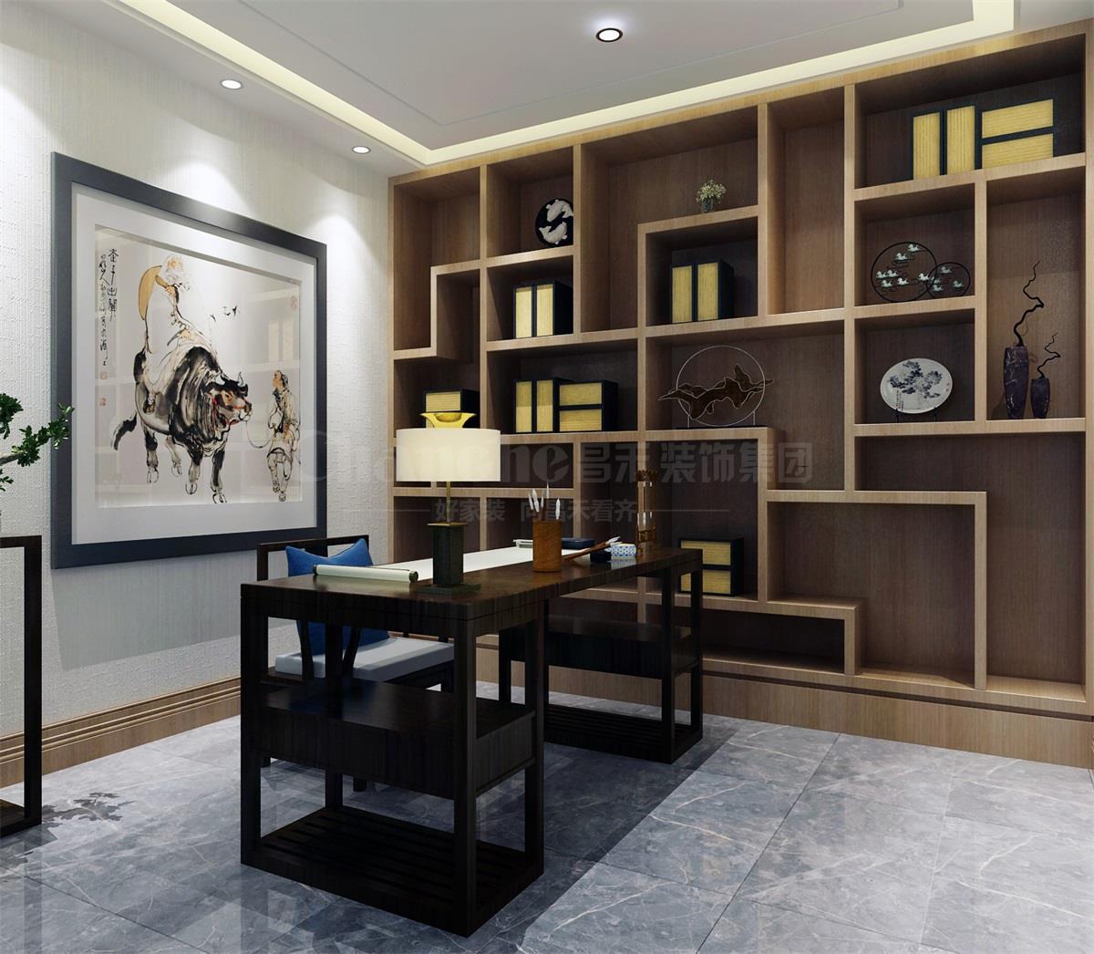 書房和接待茶室散發(fā)著淡淡的茶香，只需心境空靈，少幾分濃墨重彩，多幾分雅致清寧，并在此感悟生命的智慧。